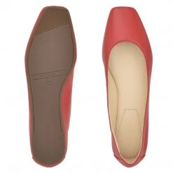 Nine West Alena Square-Toe Flats Color Pop