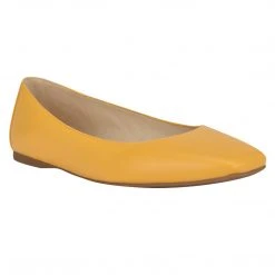 Nine West Alena Square-Toe Flats Color Pop