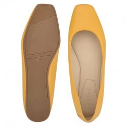 Nine West Alena Square-Toe Flats Color Pop