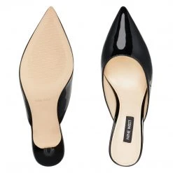 Nine West Ali Pointy Toe Mules Heels