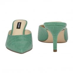 Nine West Ali Pointy Toe Mules Color Pop 6 Nine West Ali Pointy Toe Mules Color Pop