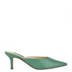 Nine West Ali Pointy Toe Mules Color Pop