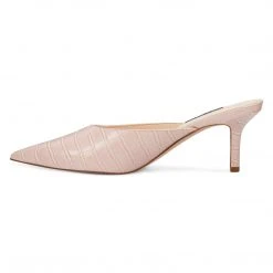 Nine West Ali Pointy Toe Mules Heels