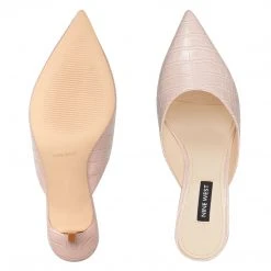 Nine West Ali Pointy Toe Mules Heels