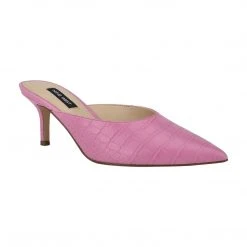 Nine West Ali Pointy Toe Mules Color Pop