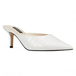 Nine West Ali Pointy Toe Mules Heels