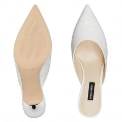 Nine West Ali Pointy Toe Mules Heels