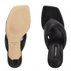 Nine West Alike Heeled Slide Sandals