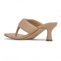 Nine West Heel Appeal Alike Heeled Slide Sandals