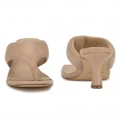 Nine West Heel Appeal Alike Heeled Slide Sandals