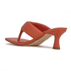 Nine West Alike Heeled Slide Sandals Color Pop