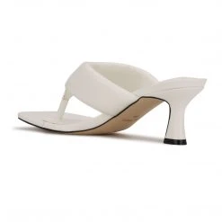 Nine West Alike Heeled Slide Sandals 4 Nine West Alike Heeled Slide Sandals