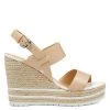 Nine West Alivia Open Toe Wedge Sandals Weave Got You