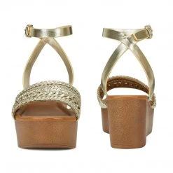 Nine West Allday Wedge Sandals Weave Got You