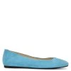 Nine West Aloha Studded Square-Toe Flats Color Pop