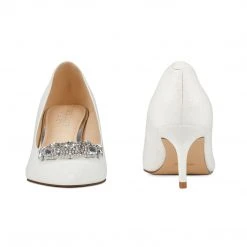 Nine West Always Pointy Toe Pumps Metallic Mindset