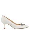 Nine West Always Pointy Toe Pumps Metallic Mindset