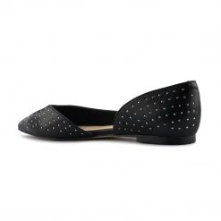 Nine West Amore D'Orsay Studded Flats