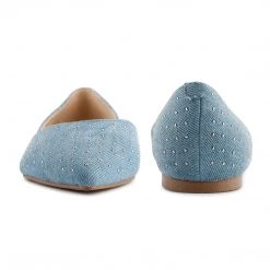 Nine West Amore D'Orsay Studded Flats