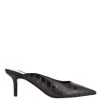 Nine West Angle Pointy Toe Mules Heels 1 Nine West Angle Pointy Toe Mules Heels