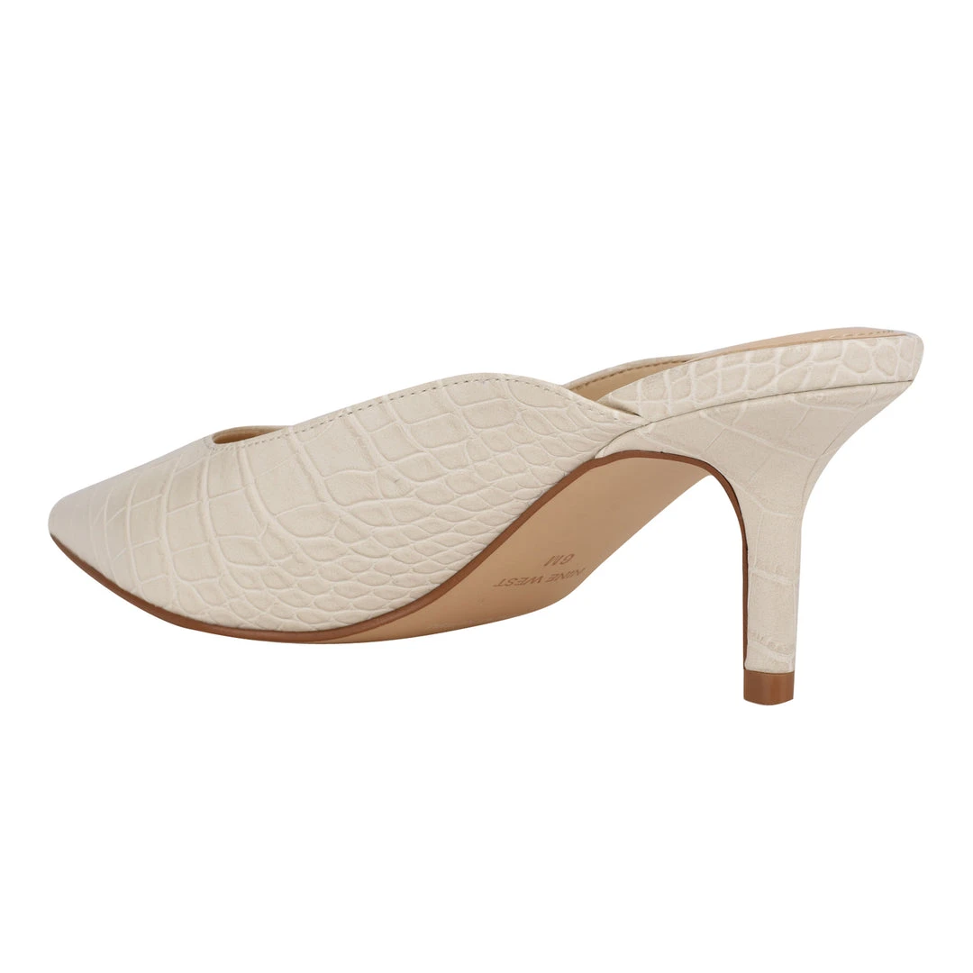 Nine West Angle Pointy Toe Mules Heels 5 Nine West Angle Pointy Toe Mules Heels