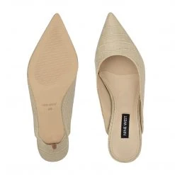 Nine West Angle Pointy Toe Mules