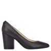 Nine West Heels Ani 9x9 Block Heel Pumps