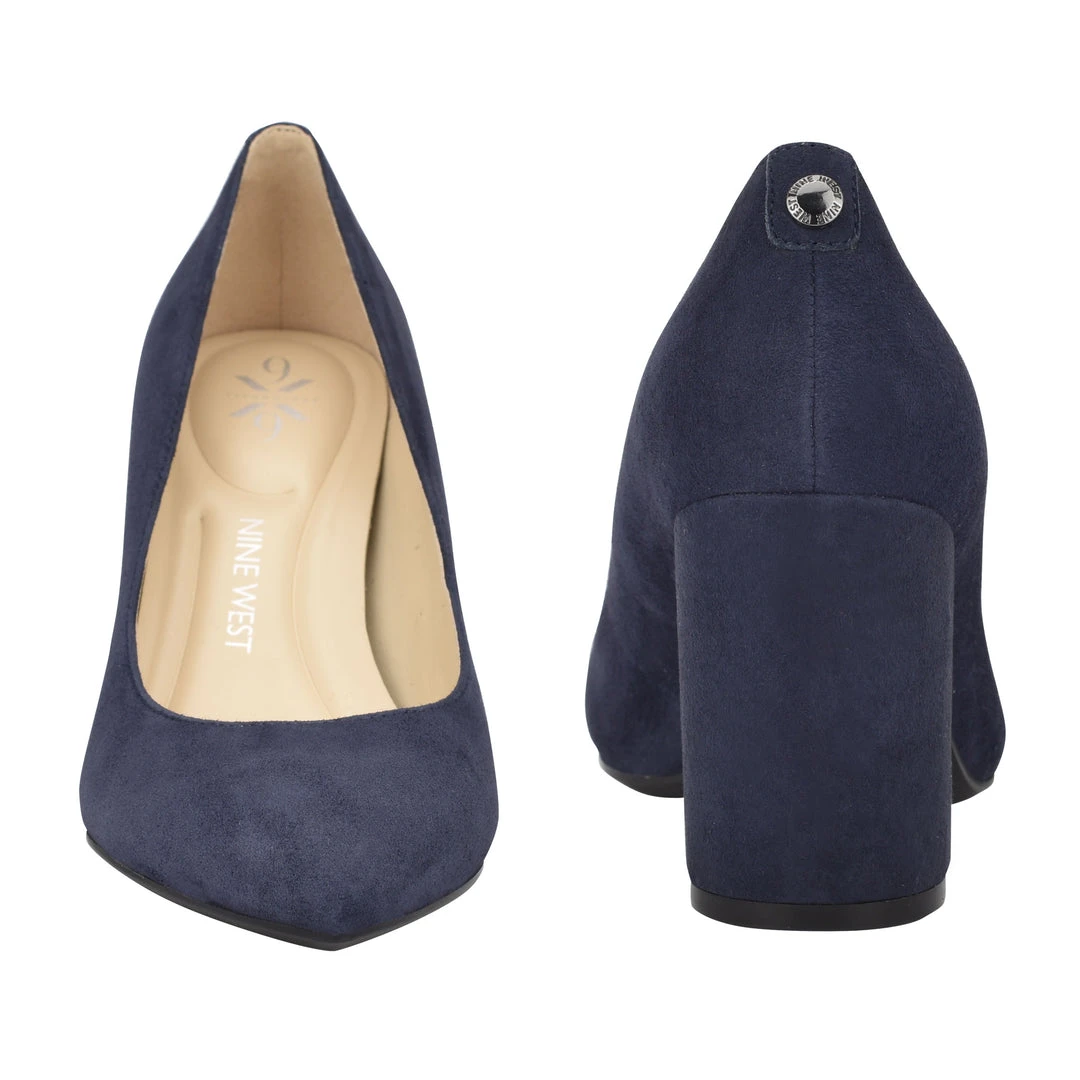 Nine West Ani 9x9 Block Heel Pumps 7 Nine West Ani 9x9 Block Heel Pumps