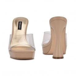 Nine West Y2K Revival Ansel Platform Slide Sandals 5 Nine West Y2K Revival Ansel Platform Slide Sandals