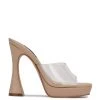 Nine West Y2K Revival Ansel Platform Slide Sandals