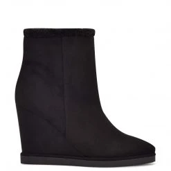 Nine West Apres Wedge Booties