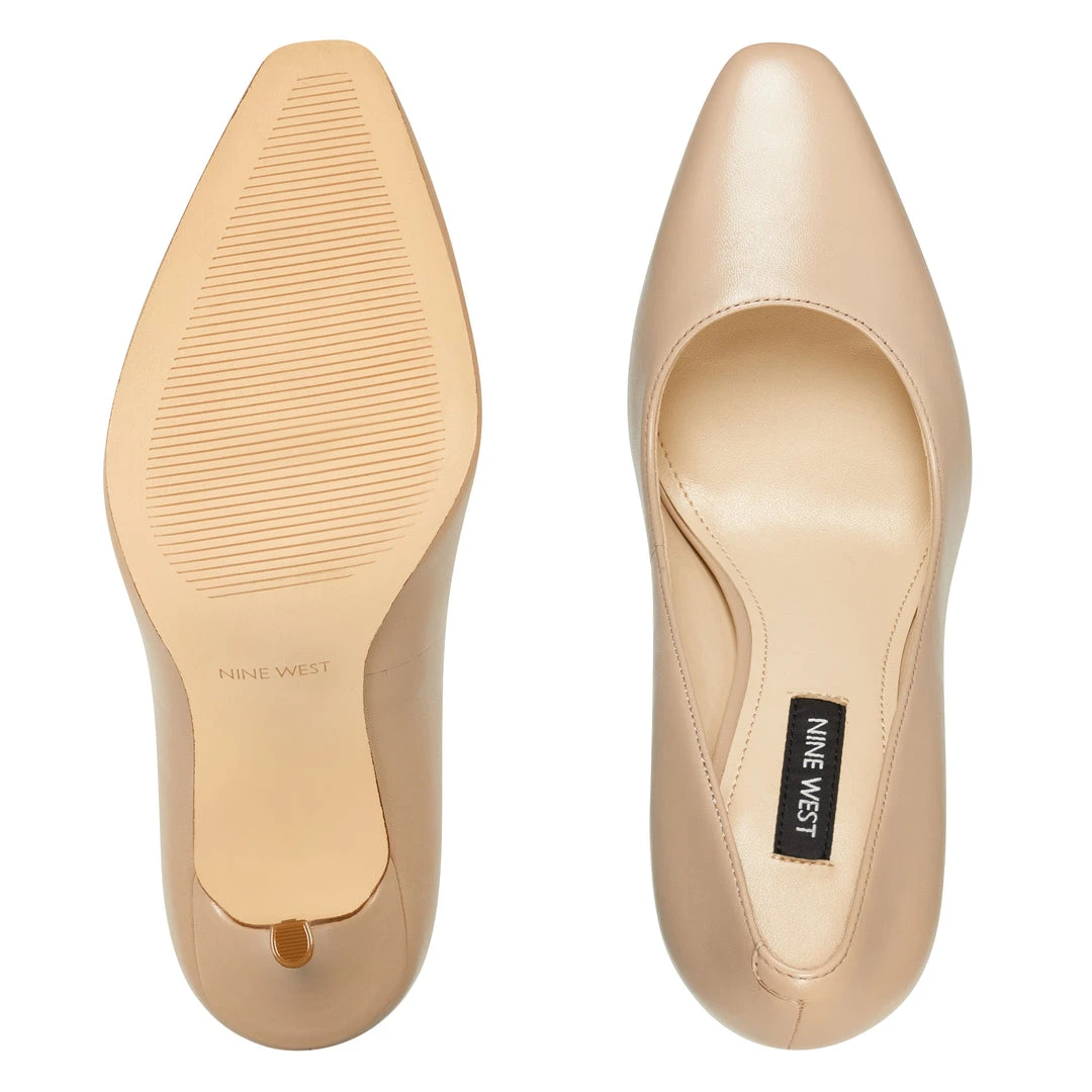 Nine West Arley Square-Toe Pumps Heels 8 Nine West Arley Square-Toe Pumps Heels