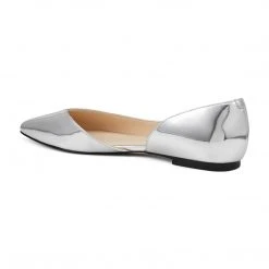Nine West Aryn Half D'Orsay Flats Metallic Mindset