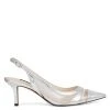 Nine West Metallic Mindset Ash Slingback Pumps