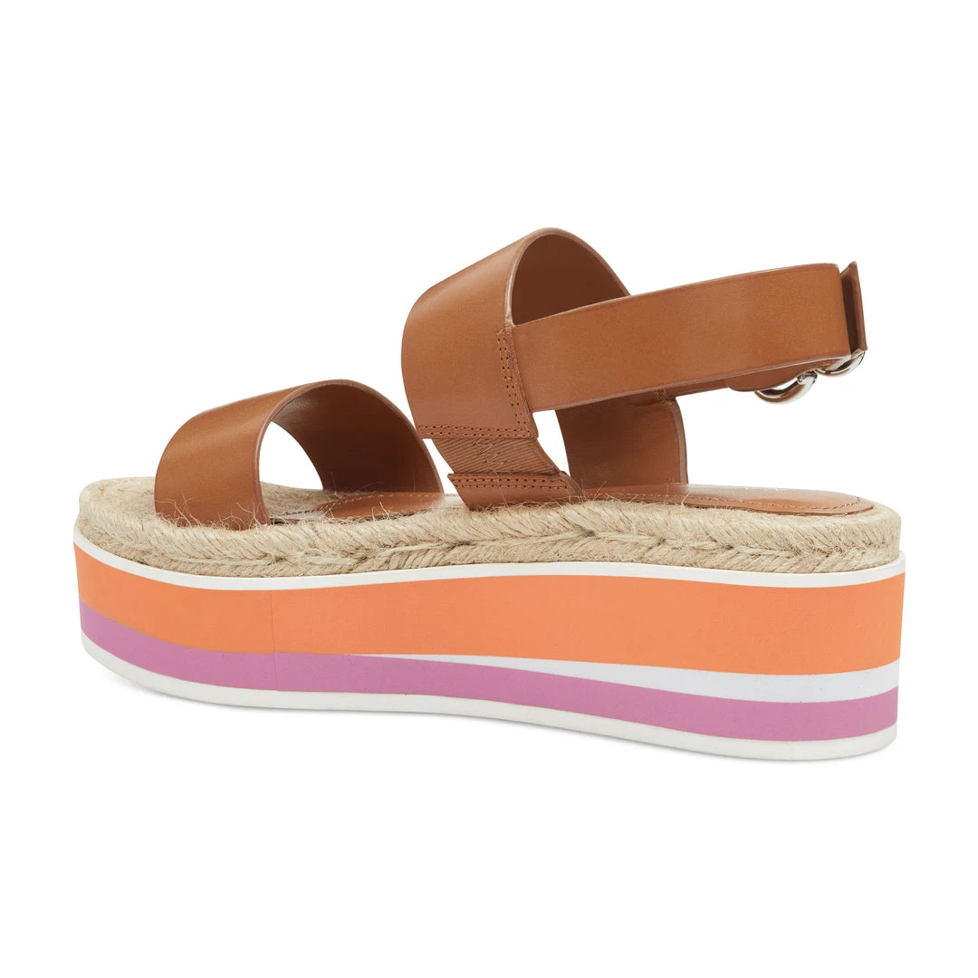 Nine West Weave Got You Athena Platform Sandals 5 Nine West Weave Got You Athena Platform Sandals