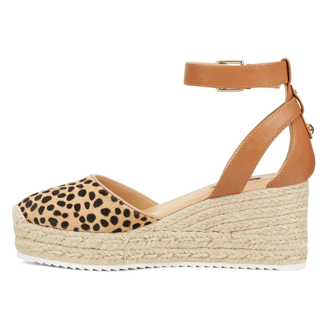 Nine West Audra Espadrille Wedge Sandals 6 Nine West Audra Espadrille Wedge Sandals