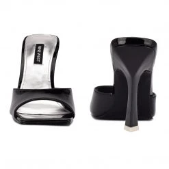 Nine West New Aurea Heeled Slide Sandals