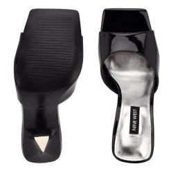 Nine West New Aurea Heeled Slide Sandals