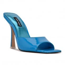 Nine West New Aurea Heeled Slide Sandals