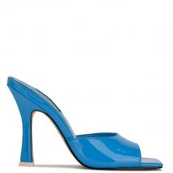 Nine West New Aurea Heeled Slide Sandals