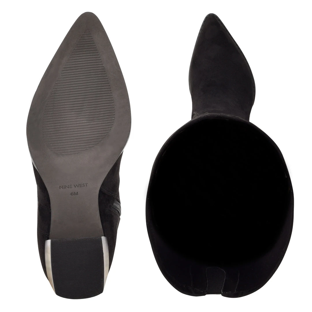 Nine West Barret Over The Knee Heeled Boots 7 Nine West Barret Over The Knee Heeled Boots