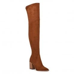 Nine West Shoes Barret Over The Knee Heeled Boots