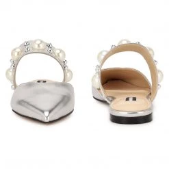 Nine West Metallic Mindset Baubble Dress Mules