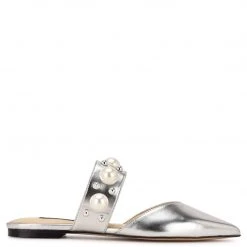Nine West Metallic Mindset Baubble Dress Mules