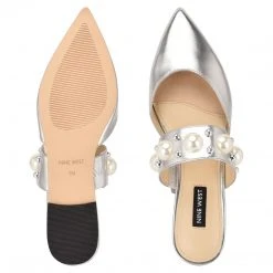 Nine West Metallic Mindset Baubble Dress Mules
