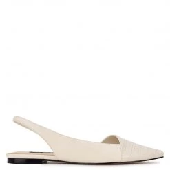 Nine West Beads Slingback Pointy Toe Flats