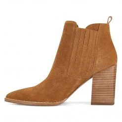 Nine West Heels Beata Block Heel Booties