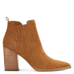 Nine West Heels Beata Block Heel Booties