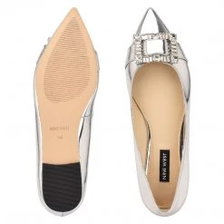 Nine West Metallic Mindset Behold Dress Flats 11 Nine West Metallic Mindset Behold Dress Flats