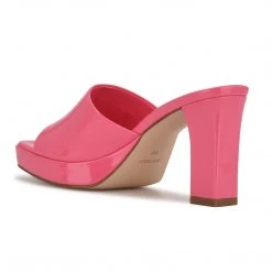 Nine West Behot Heeled Slide Sandals